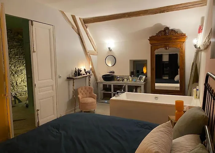 Maison Avec Vue Imprenable Feriehus Villaines-la-Gonais